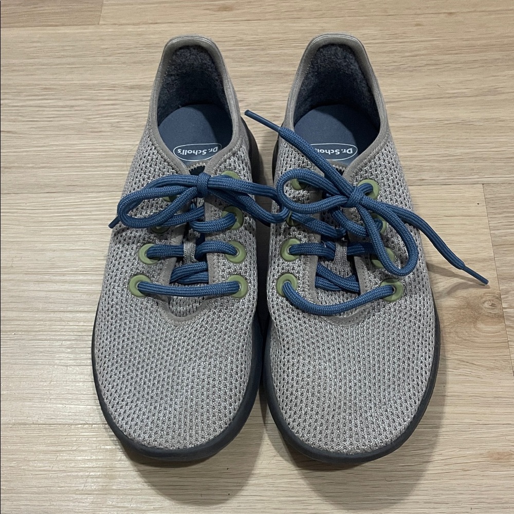 Allbirds Knit Sneakers with Blue and Grey